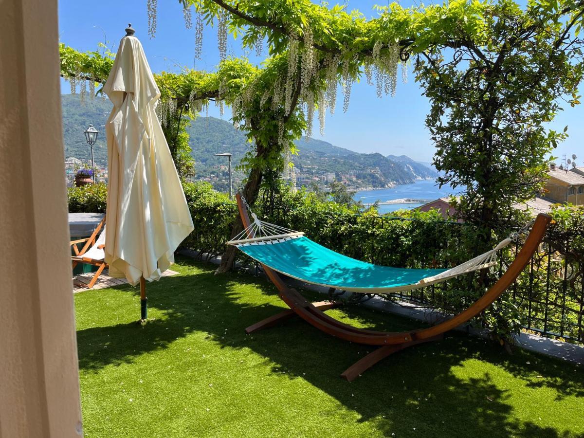 Villa Mares - Sea View, Free Garage Rapallo Exteriér fotografie